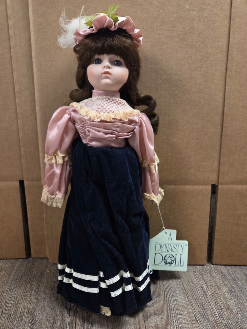 DYNASTY COLLECTION PORCELAIN DOLL - JENNIFER by cardinal New In Box